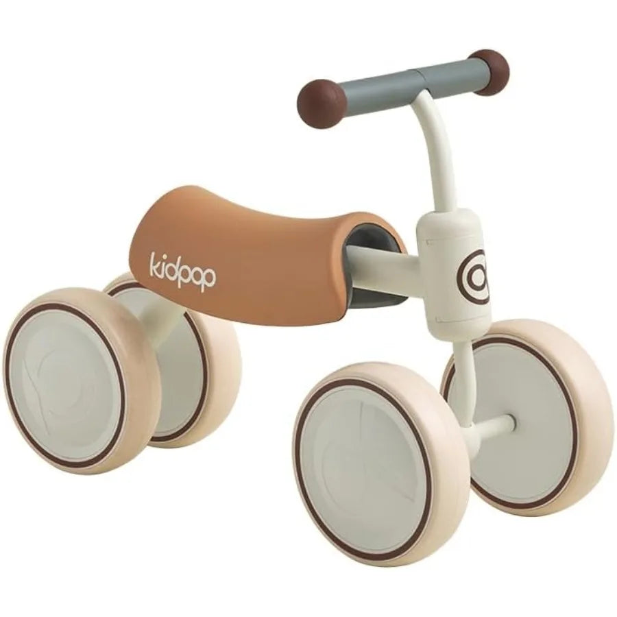 Baby Balance Bike for 1 Year Old Toddler Kids Ride On Toys First Birthday Gift Toddler First Bike (White)